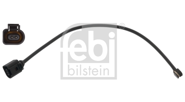 Warning Contact, brake pad wear